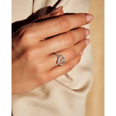 White Heart Ring Eterna  - 1