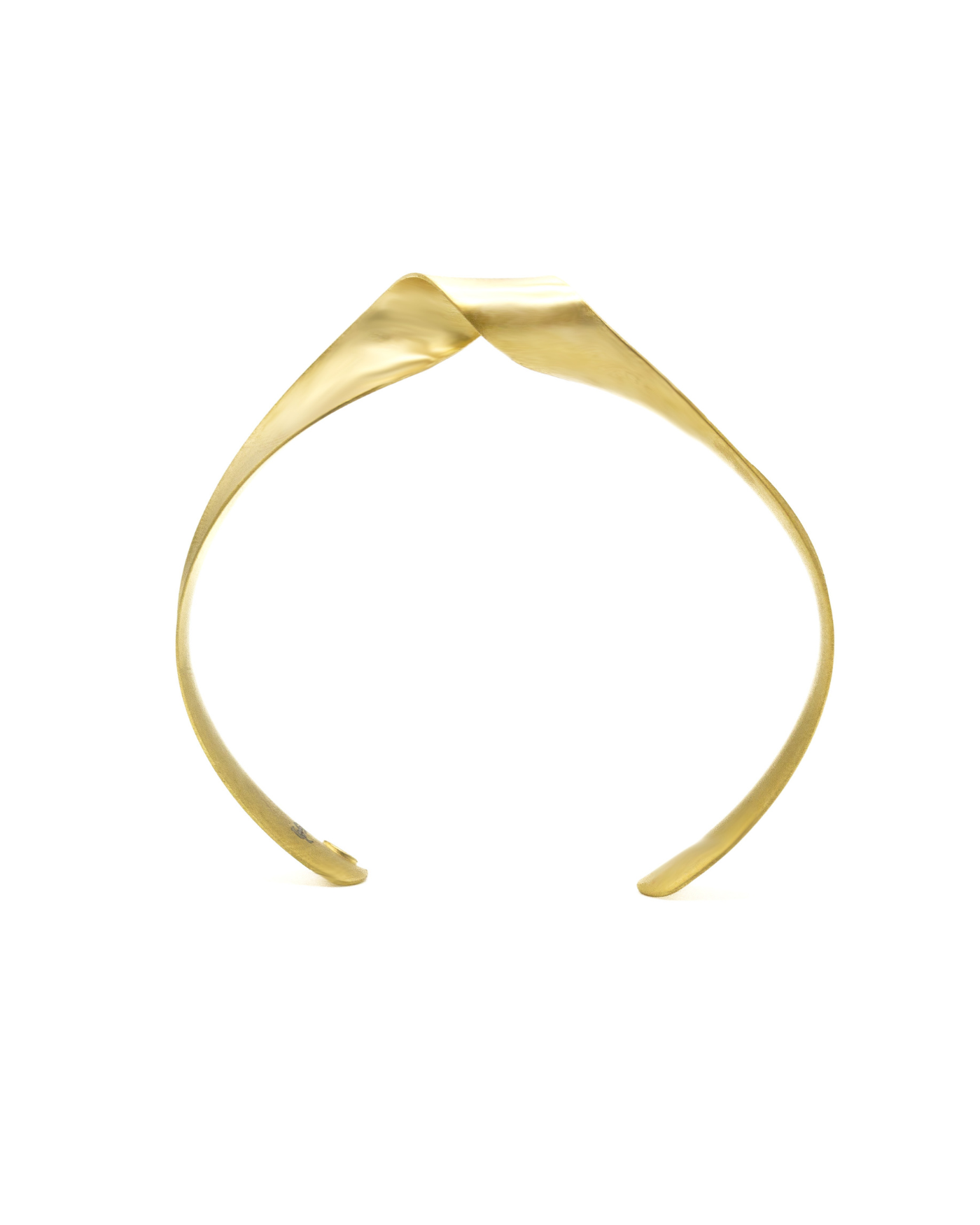 18k gold-gilded handsatinated Lumina bracelet  - 1
