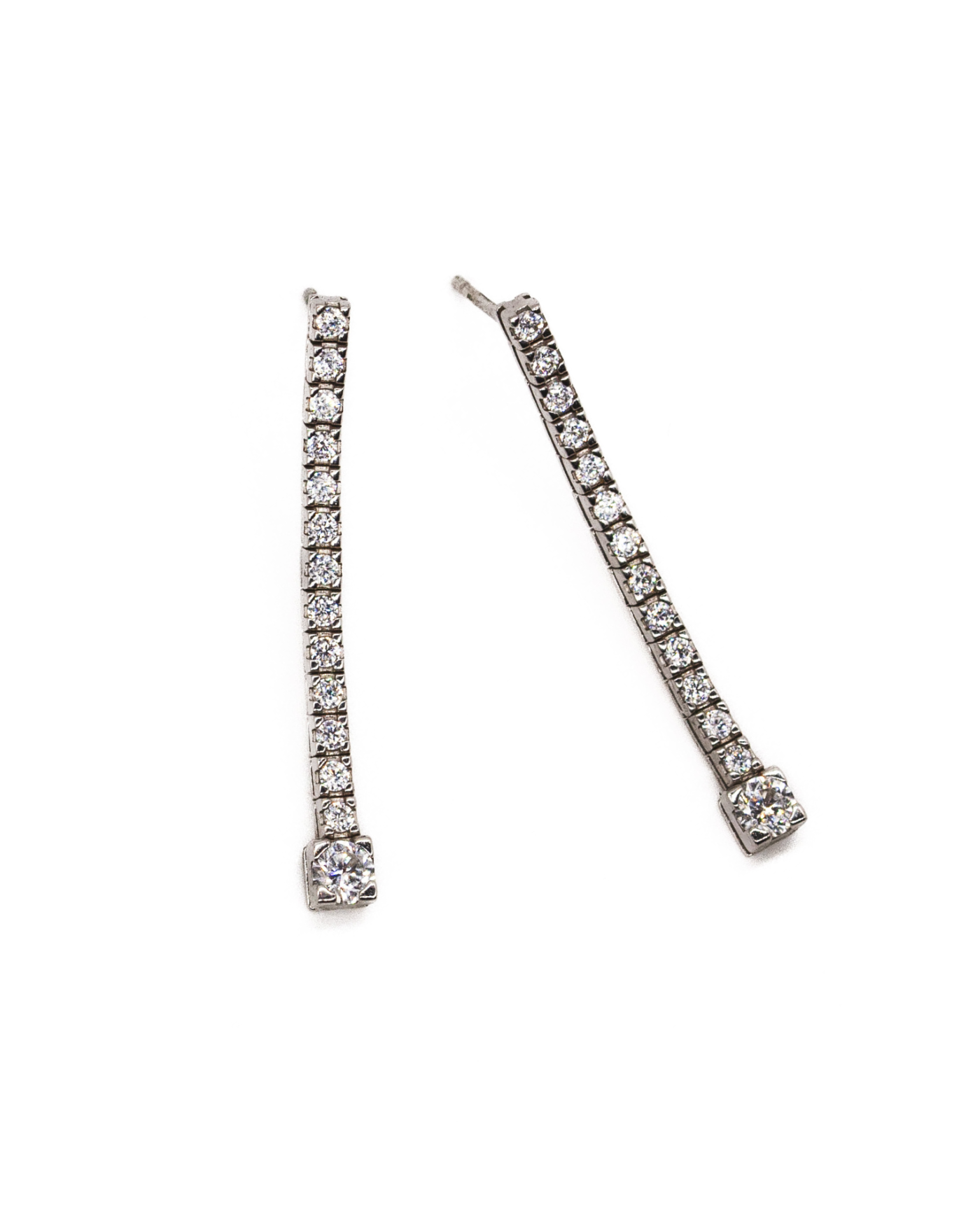 Orecchini Tennis d'argento  - 1