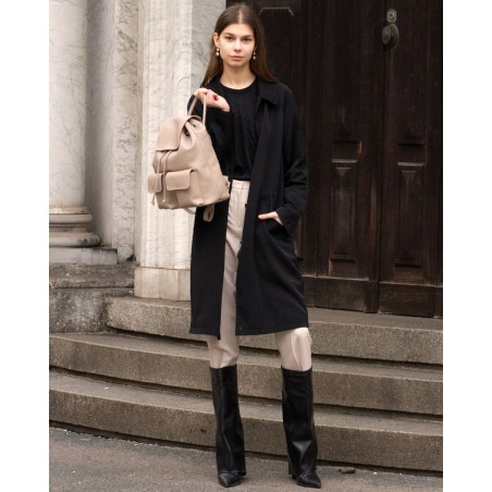 copy of Borsa Shopper in pelle Nude  - 5