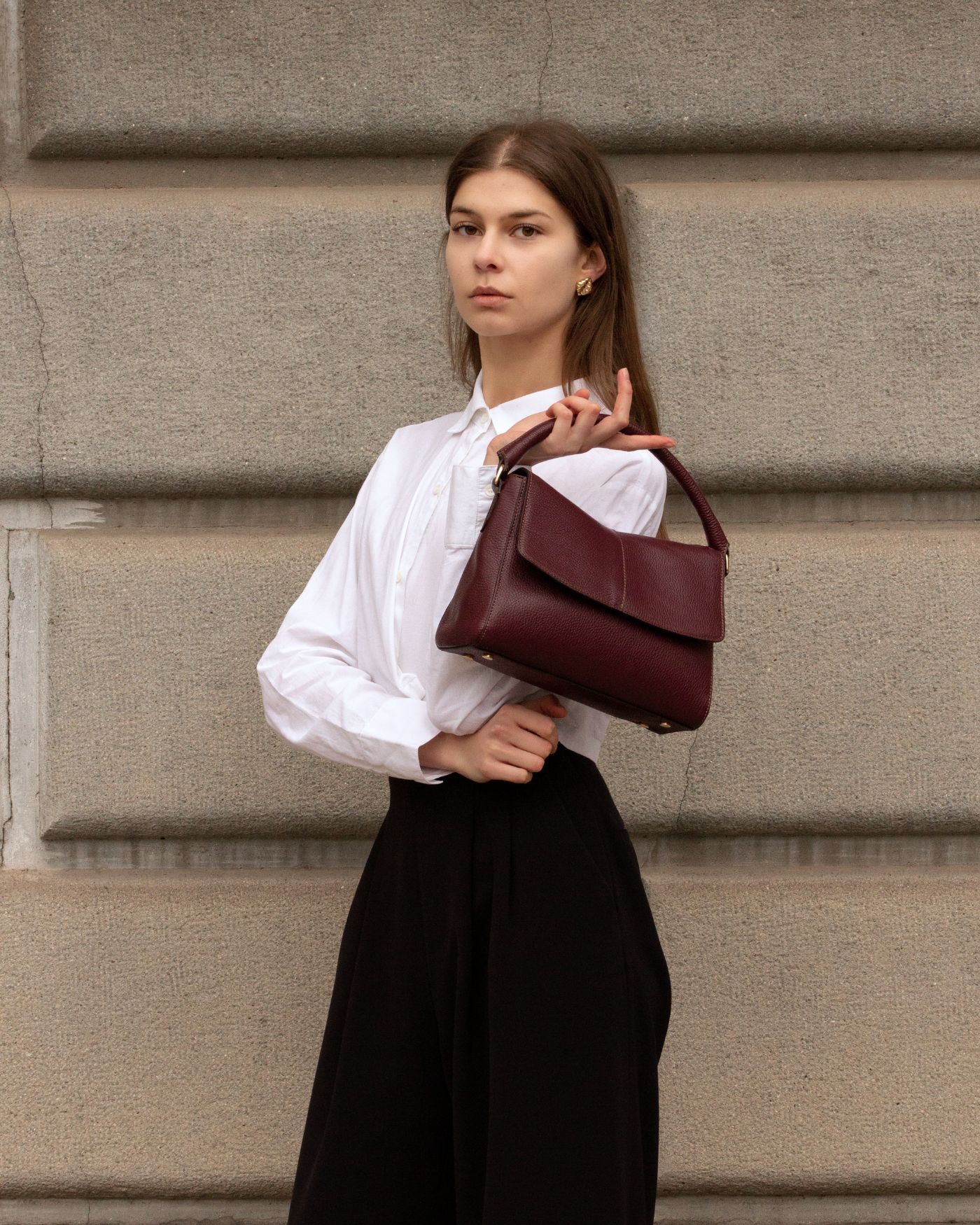 Burgundy Love Tasche  - 1