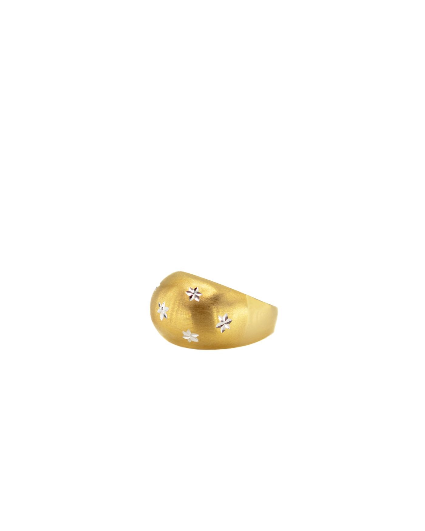 Stellare ring 18k gold-gilded  - 2