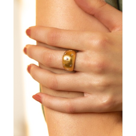 18K vergoldeter Ring Stellare  - 4