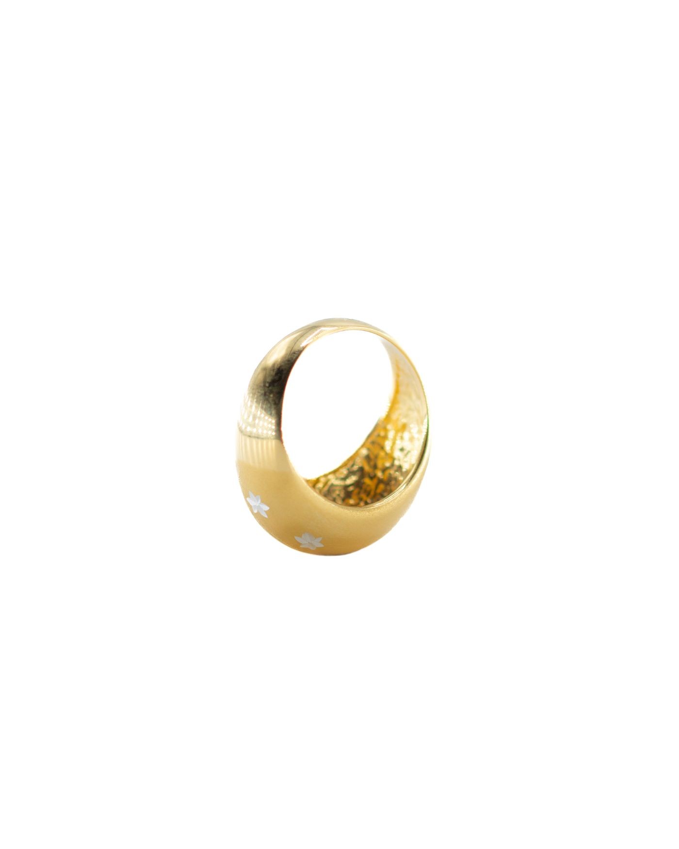 Stellare ring 18k gold-gilded  - 3