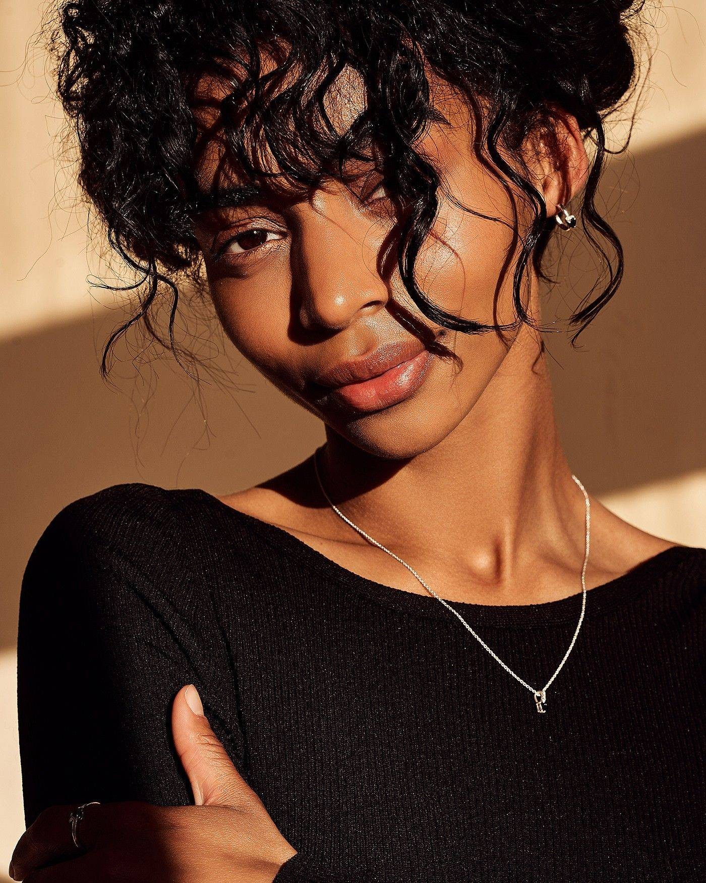 Halskette Raffinata mit schwarzem Herz  - 4