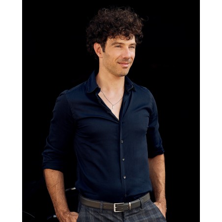 Bracciale Minimal da uomo in argento  - 1