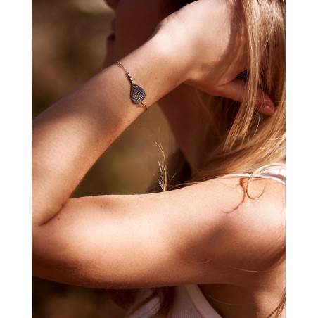 Unisex-Armband Bandeja X3 aus rhodiniertem Silber  - 1